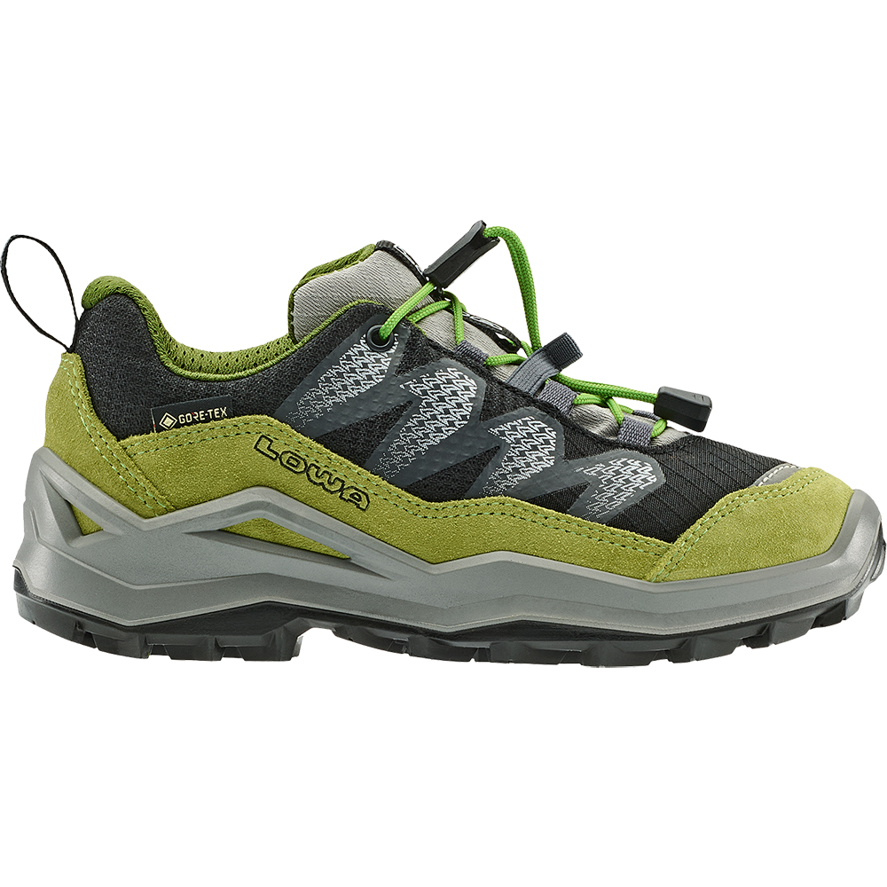 LOWA Maddox Pro GORE-TEX® LO JR Wanderschuhe Kinder schwarz
