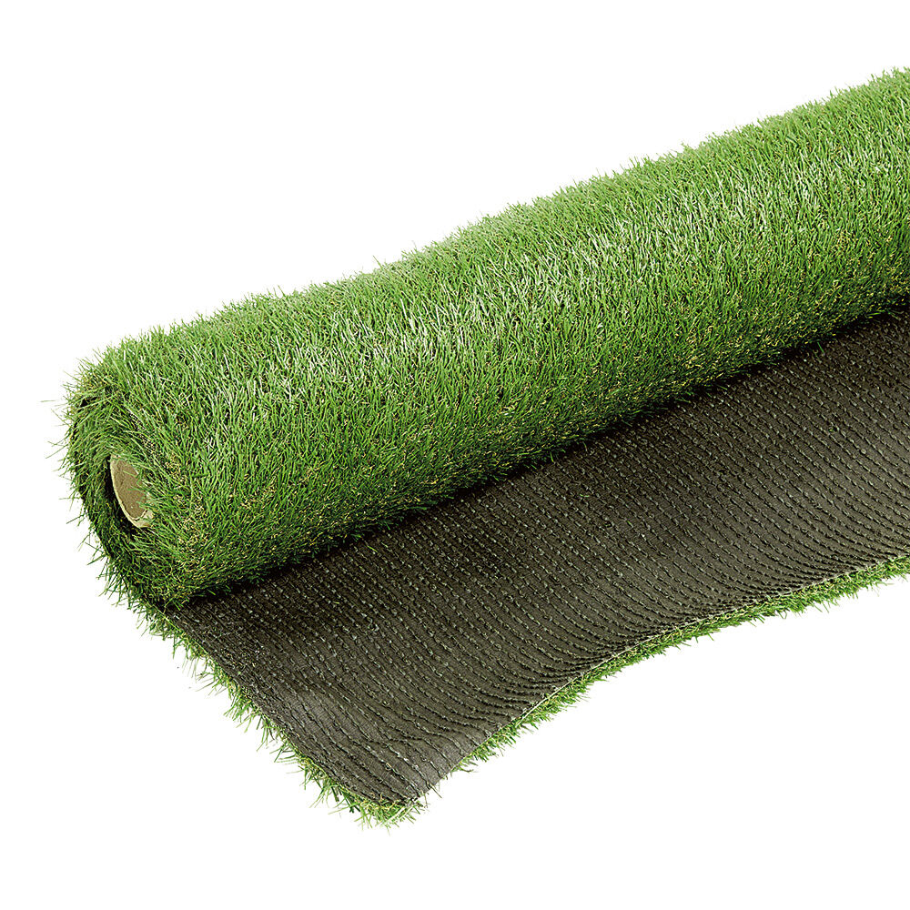 Gazon artificiel vert