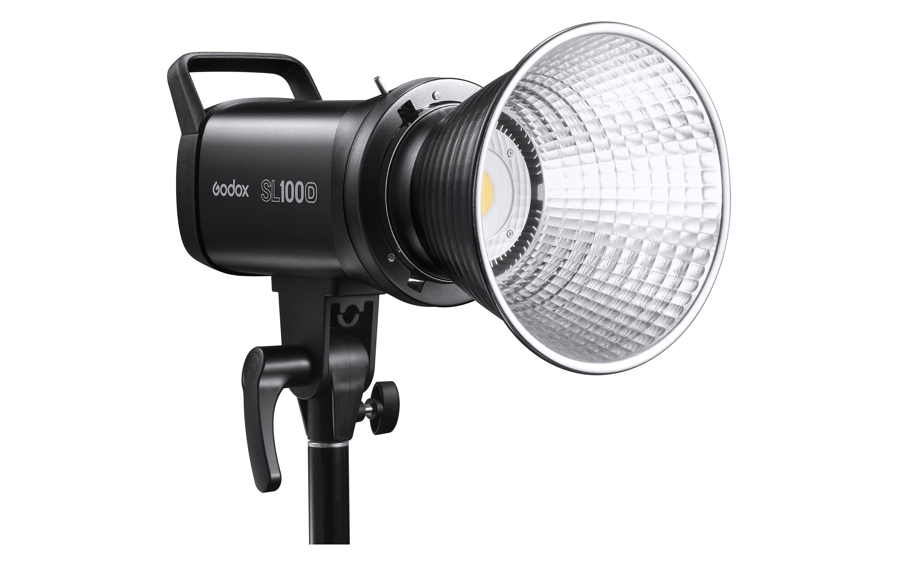 Videoleuchte SL100D<br>Helle LED Tageslicht-Leuchte in kompakter Form