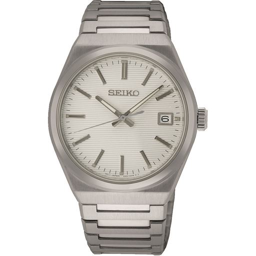 Seiko Conceptual Series Quartz SUR553P1 Herreur, Steel, 39 mm