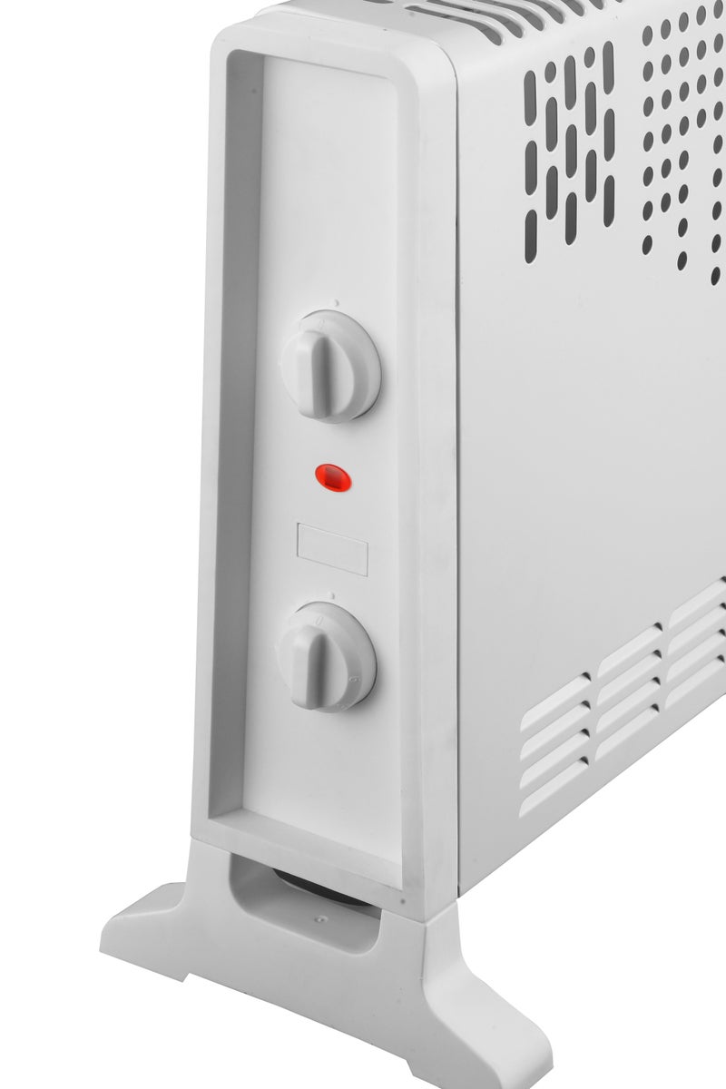 ISKRA Convectorkachel CH-2020F, 2000 Watt, Thermostaatregelwiel, Oververhittingsbeveiliging, 3 vermogensniveaus