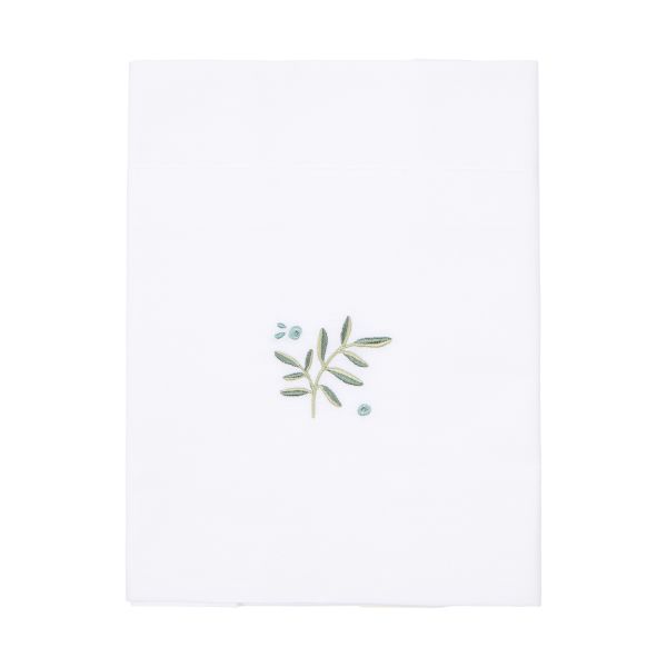 Little Dutch Ledikantlaken - 110x140 cm - Blueberry Leaves