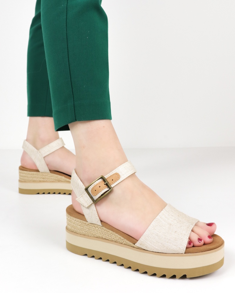 Toms Diana Sandalen  - wit