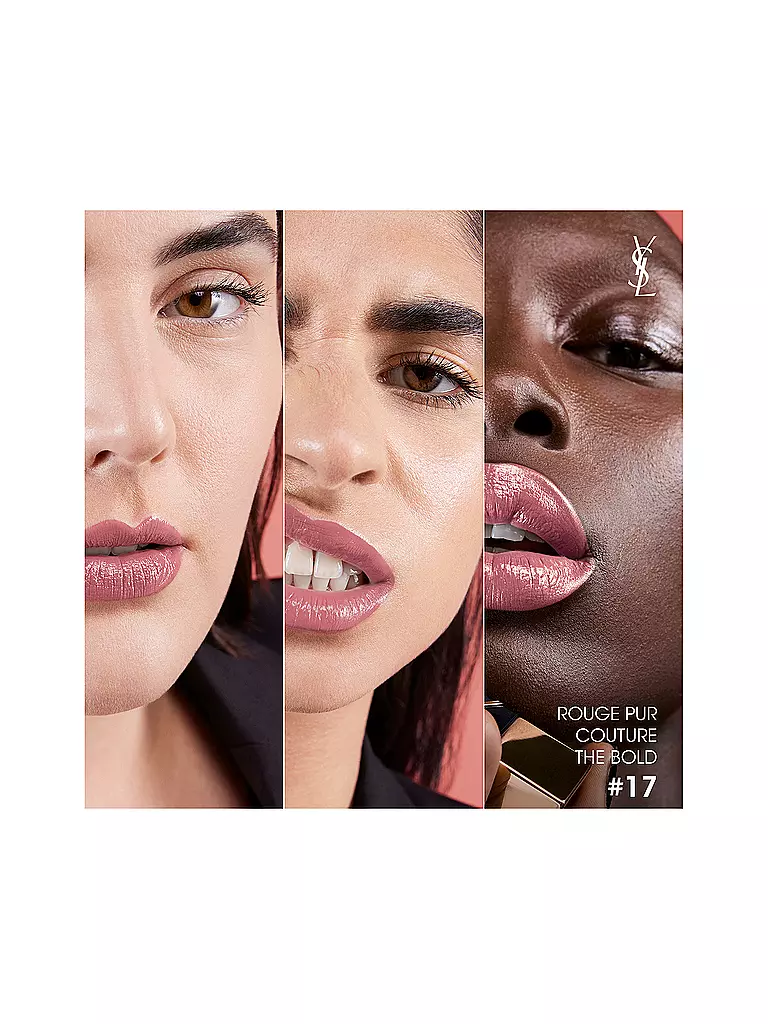 YVES SAINT LAURENT Lippenstift - Rouge Pur Couture The Bold Nude (17 Daring Nude) beere