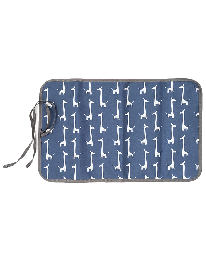 Wickeltasche GIRAF (50x28x17) in dunkelblau