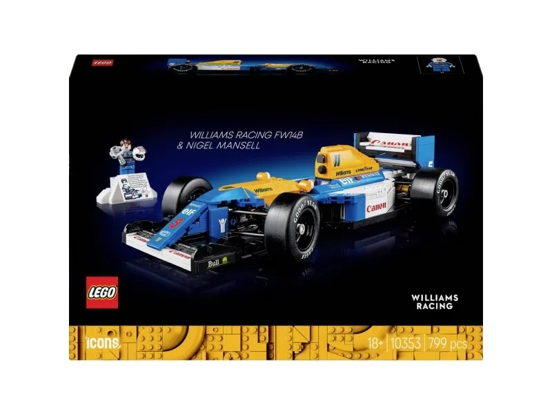 [OUTLET] - LEGO Icons 10353 Williams Racing FW14B og Nigel Mansell