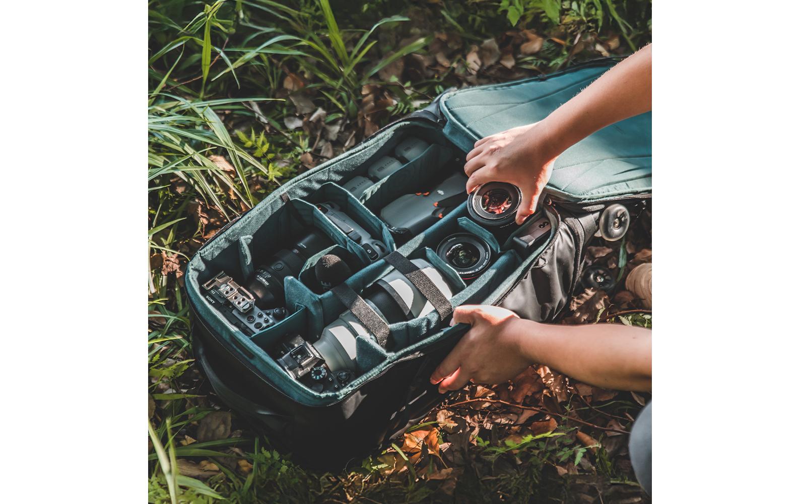 Fotorucksack Roller Camera Space Black<br>Roller Camera Backpack