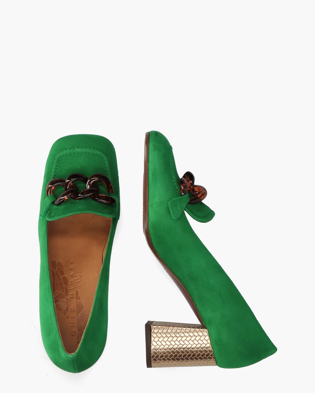 Chie Mihara Rein Groen Damespumps