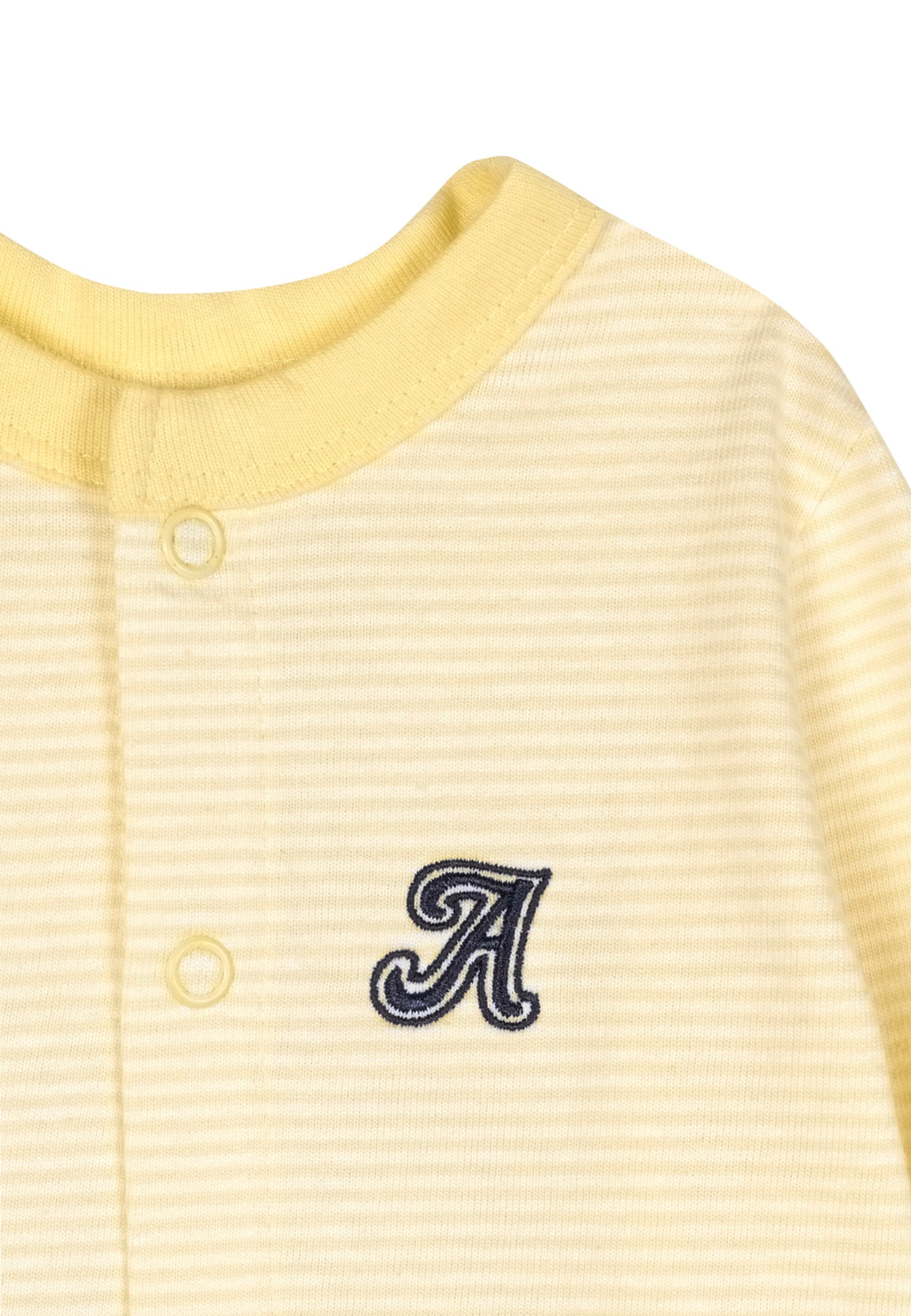 Alvi Cardigan - Vanilla-White Stripe