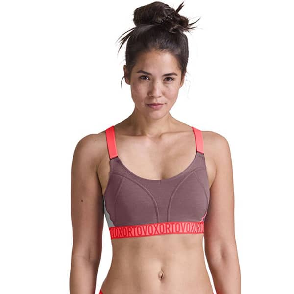 Brassière trail ORTOVOX 150 ESSENTIAL SPORTS TOP W MOUNTAIN ROSE