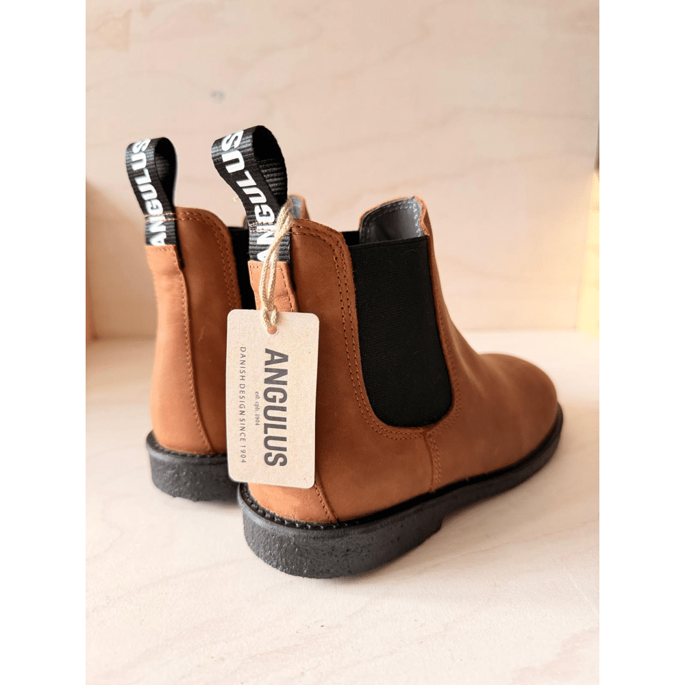 ANGULUS - Chelsea Boot Cognac/Black