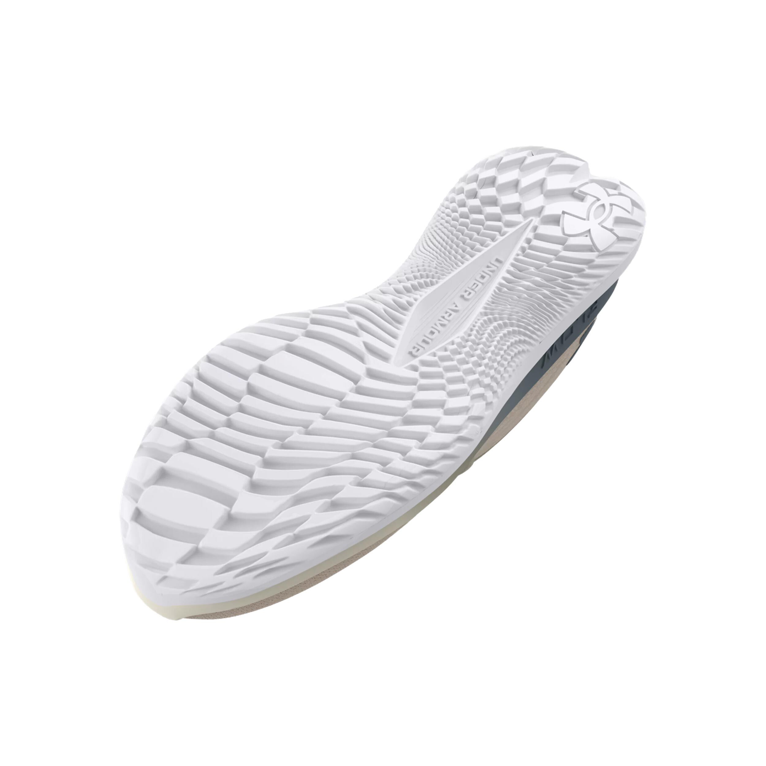Under Armour Velociti 3 Cooldown Chaussure De Running Sans Stabilisateurs Hommes - Blanc , Gris