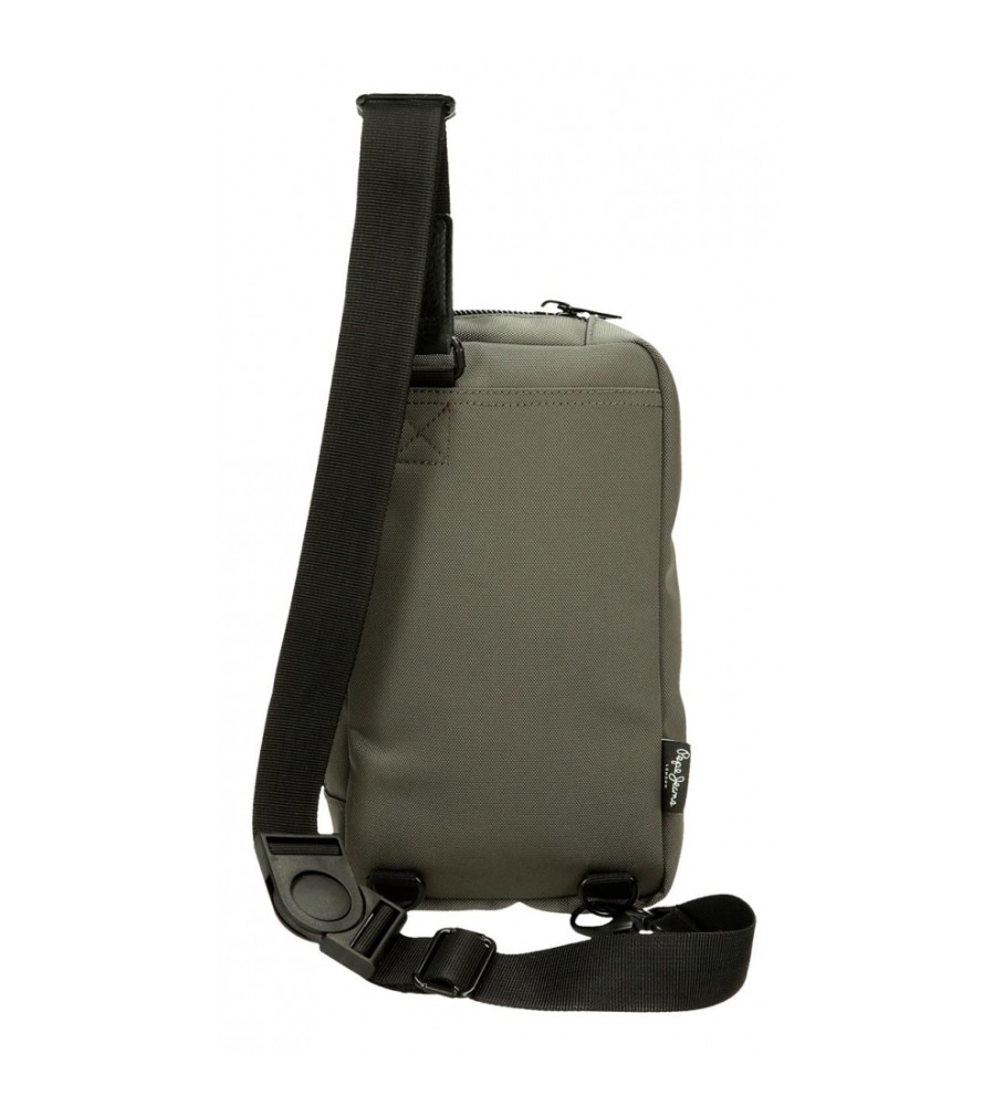 Pepe Jeans Bandolera rionera Leighton verde