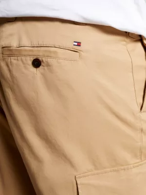 Shorts cargo de sarja da coleção Plus 1985