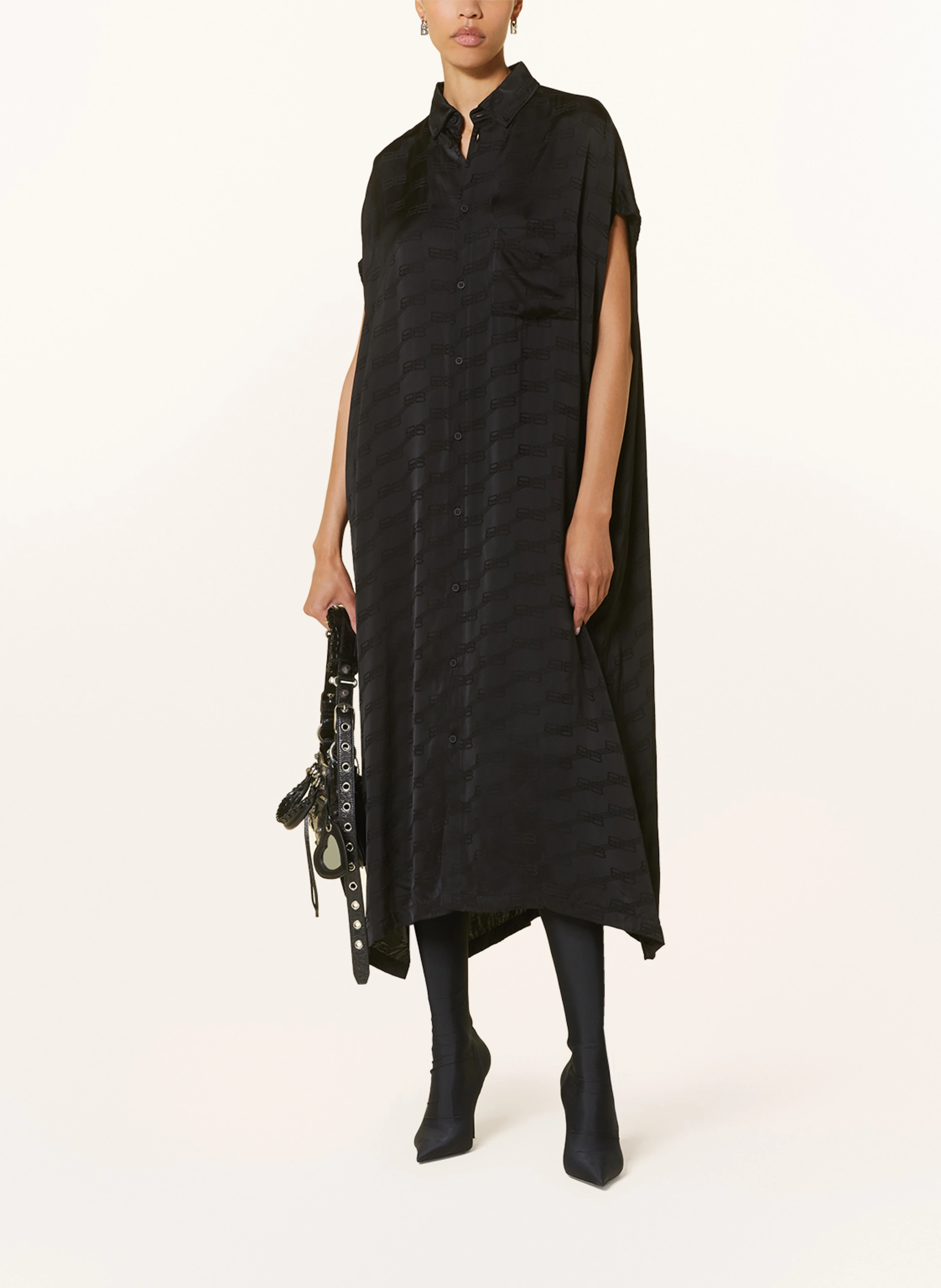 BALENCIAGA Hemdblusenkleid