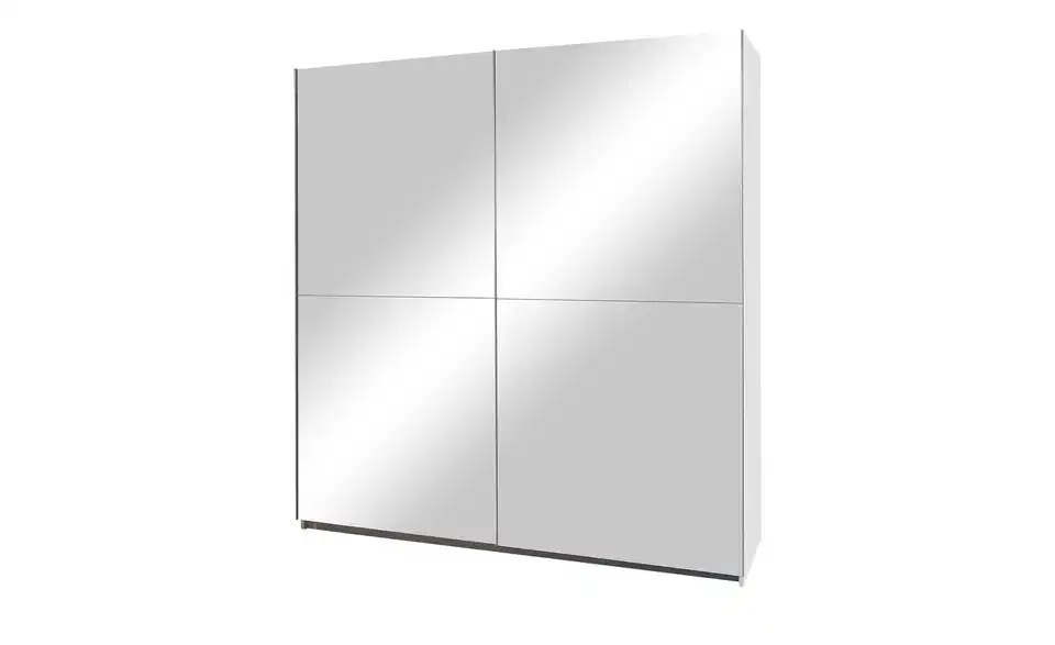 Schwebetürenschrank Queen 2 Stück 179 cm Weiß