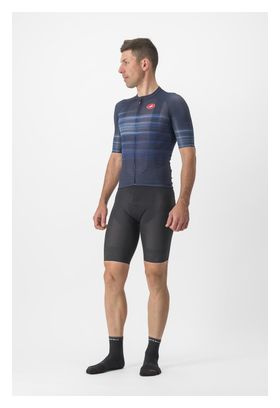 Maillot Manches Courtes Castelli Climber's 3.0 SL2 Bleu