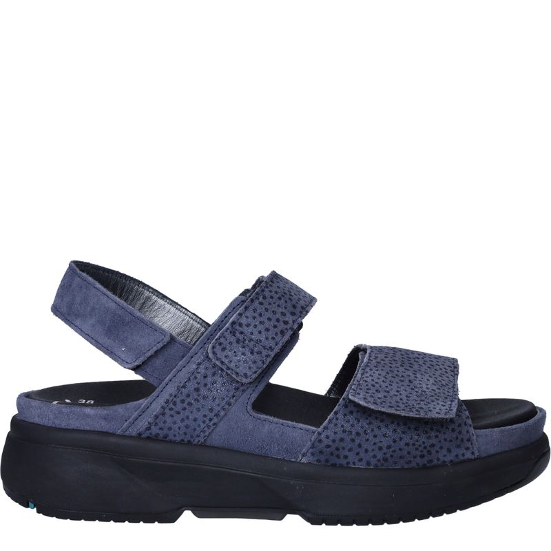 Xsensible Aruba Stretchwalker Sandalen Blauw Dames