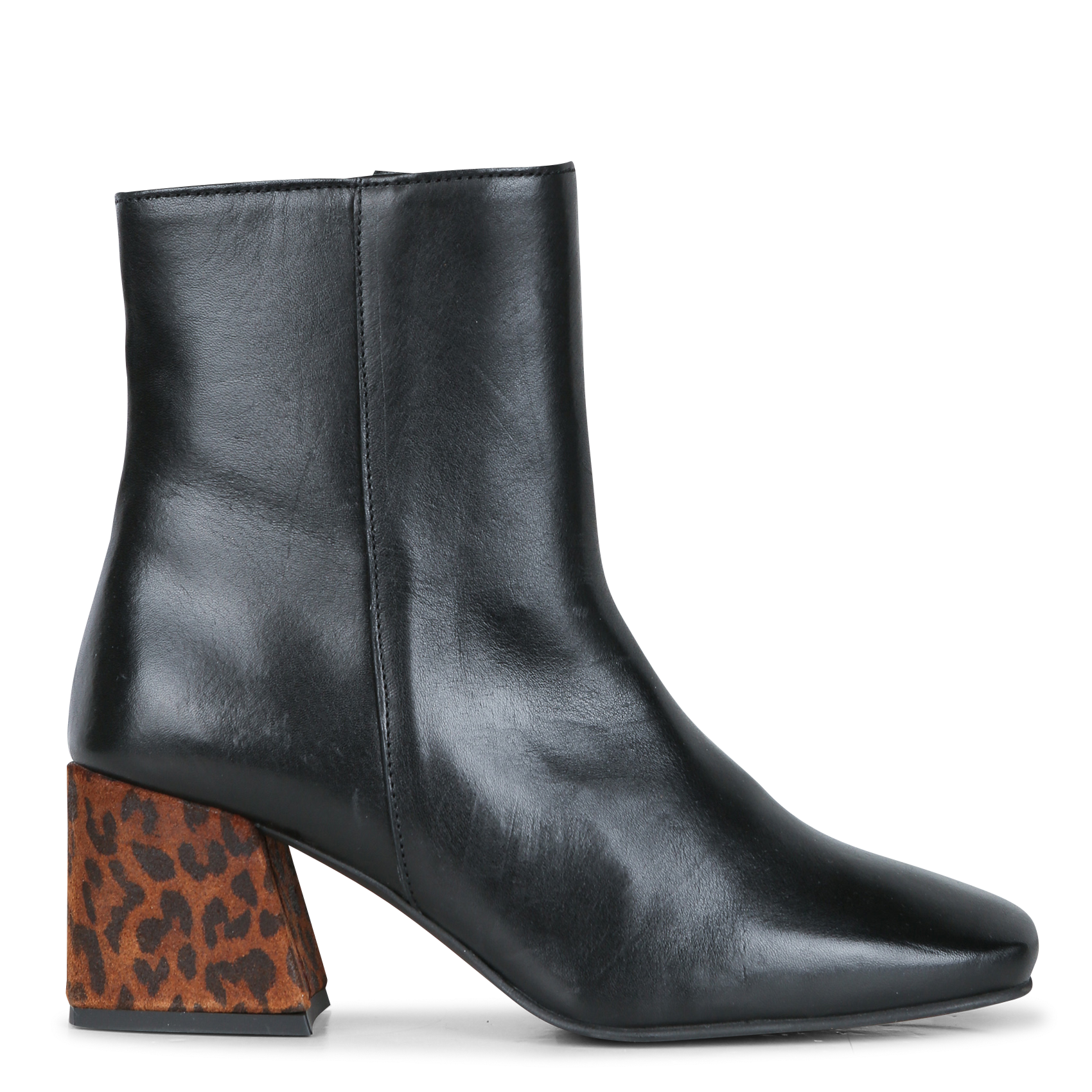 Bottines en cuir | Noir