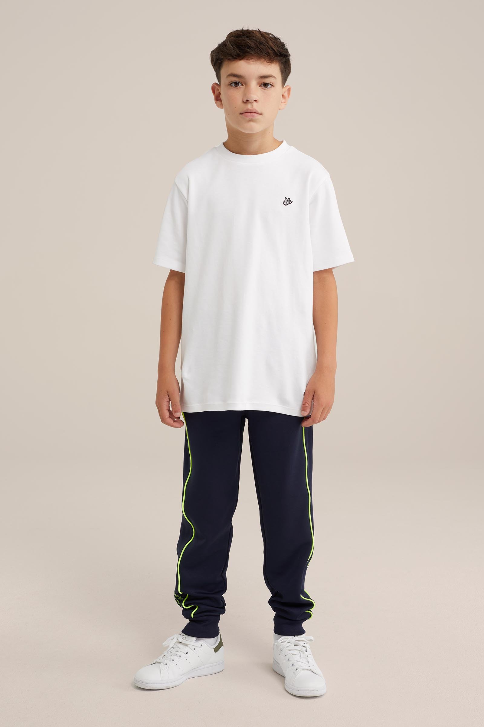 Jongens technical sweat joggingbroek WE Fashion Donkerblauw
