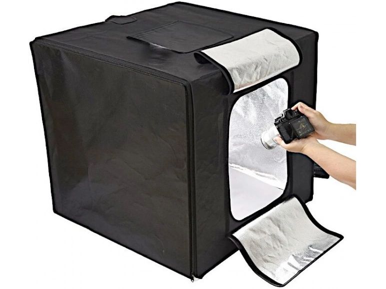 Godox Aufnahmebox LSD60 Tragbares LED-Ministudio Tragbares LED-Fotostudiozelt mit hoher Farbtreü