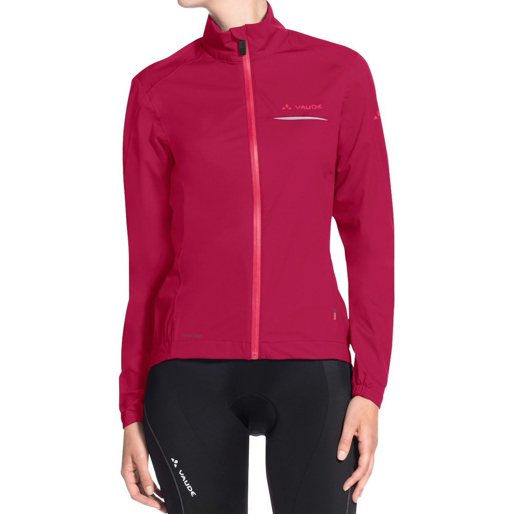 VAUDE Strone Bike Regenjacke Damen crimson red
