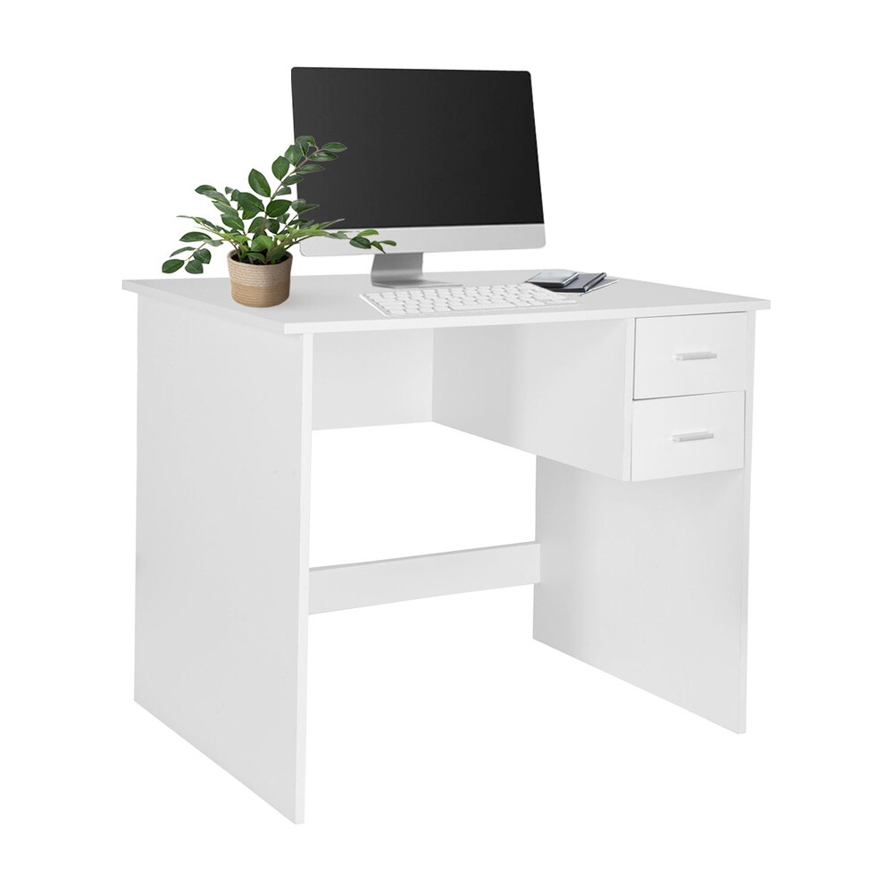 Schreibtisch BASIX I Melaminharzbeschichtete Spanplatte hjh OFFICE