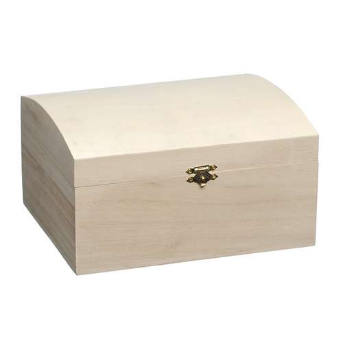 Holztruhe mit Verschluss