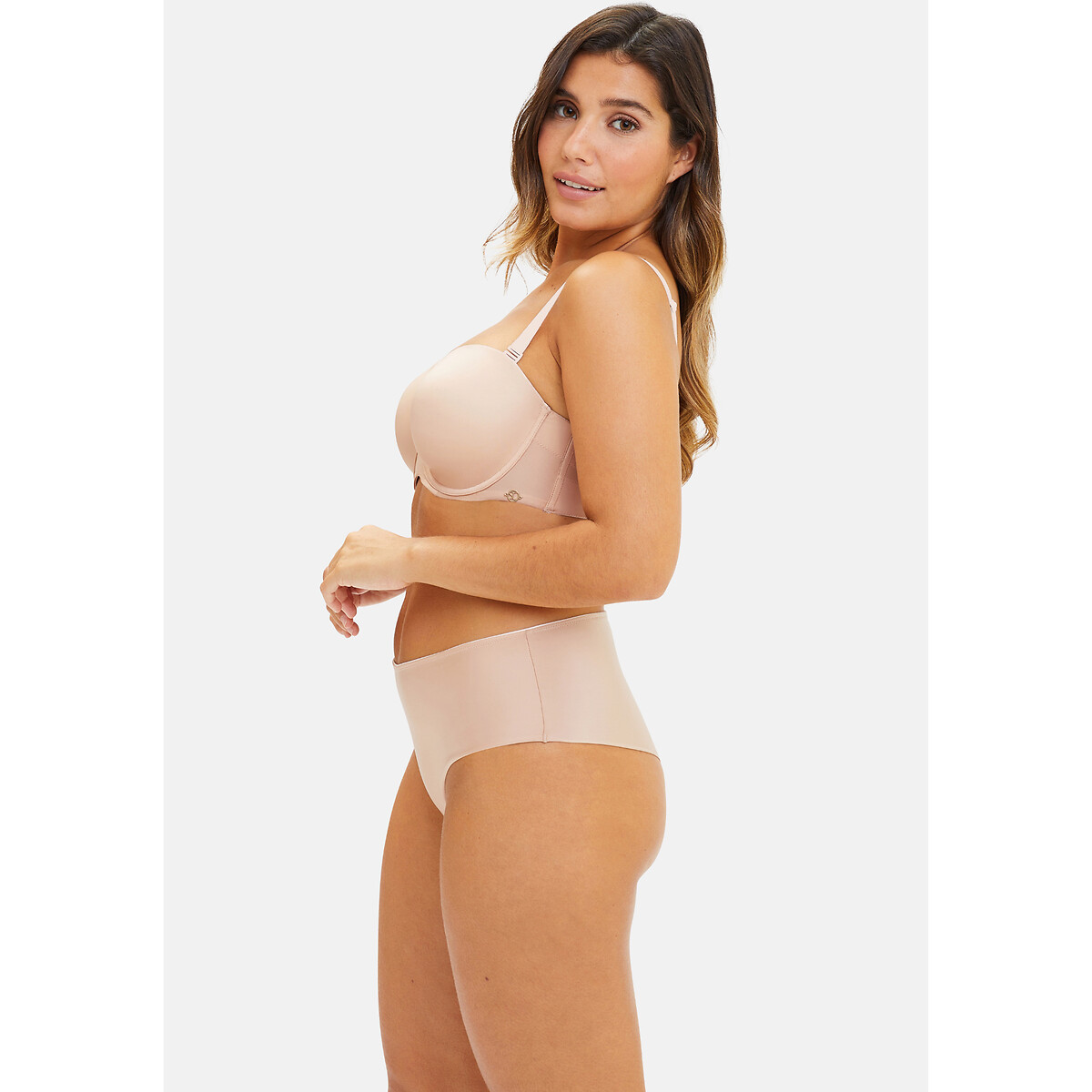 SANS COMPLEXE<br>Hipster em microfibra acetinada Invisível