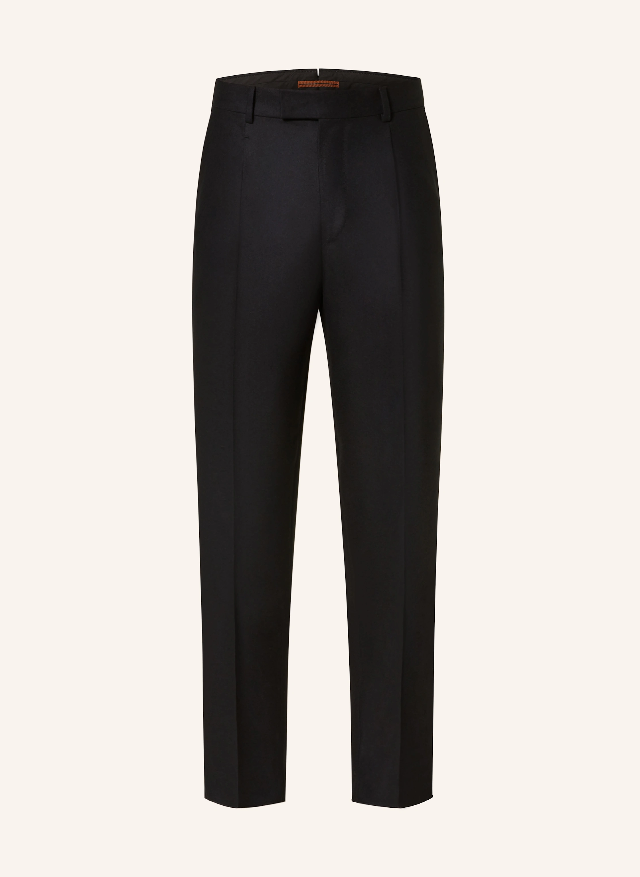 ZEGNA Anzughose Pleated Fit aus Flanell