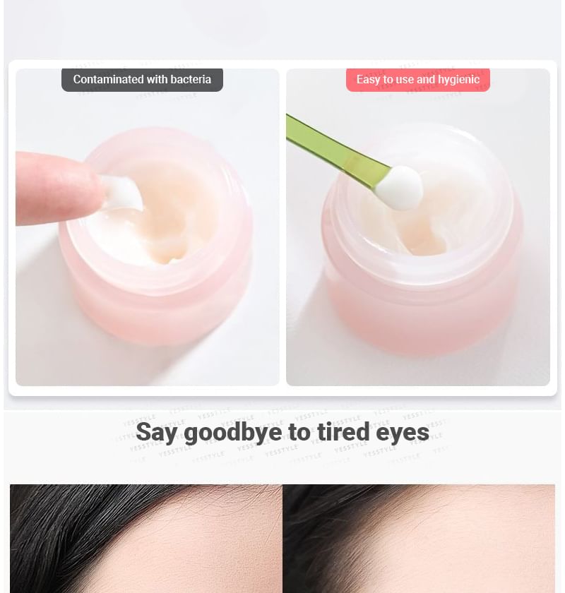 Puremantis - Oogmassager / Oogcrème Applicator / Set