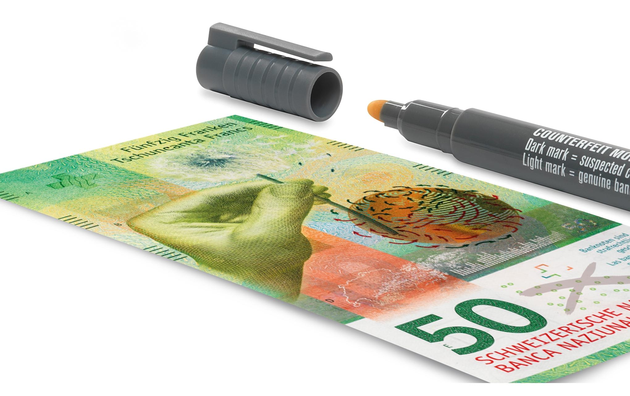 Geldscheinprüfer SS30 für Banknoten, 20 StückFalschgeld Prüfstift