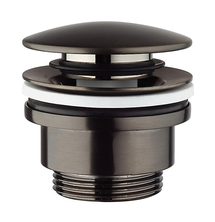 Mitigeur de douche thermostatique noir GoodHome Itasca