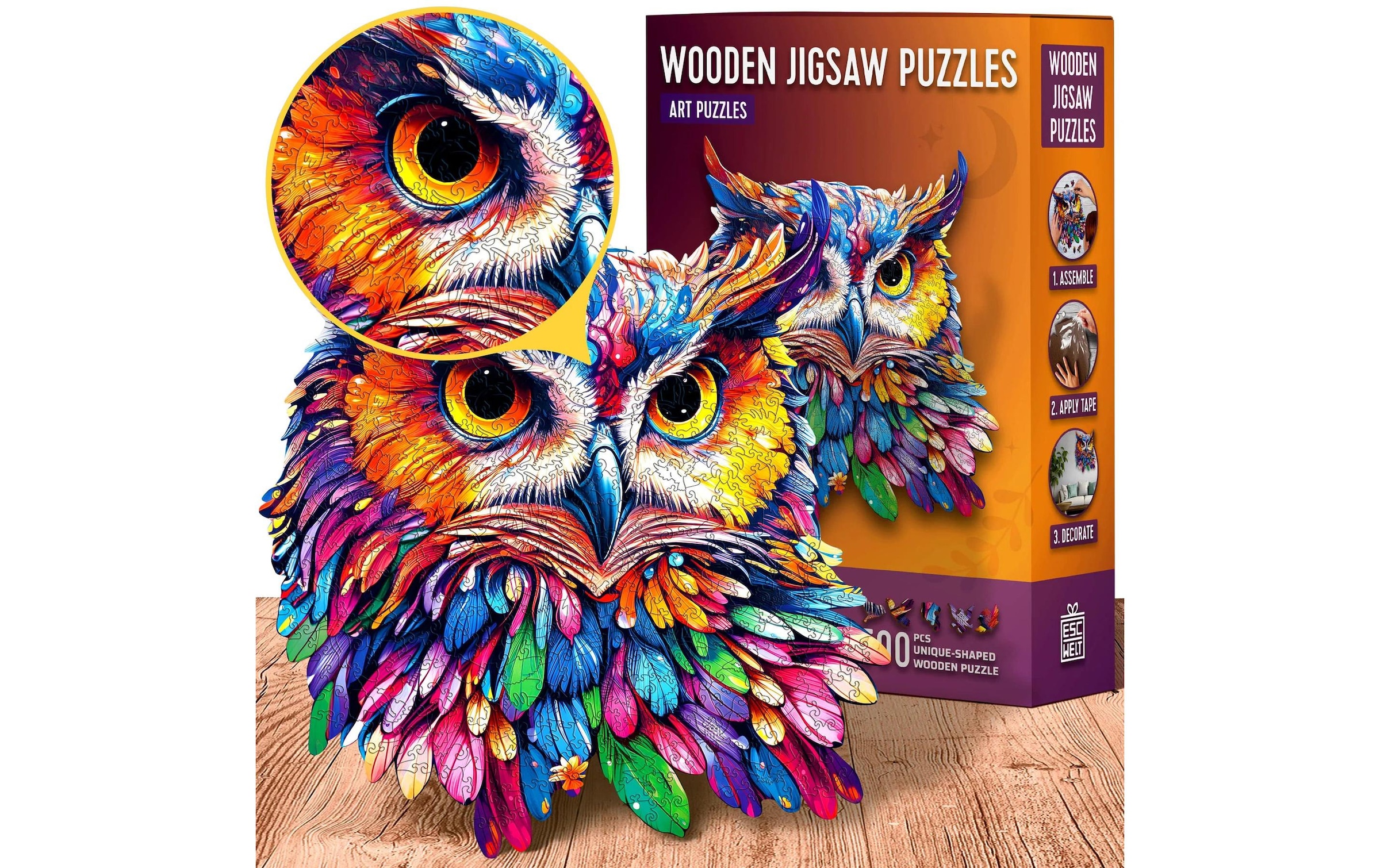 Puzzle »Escape Welt Eule«