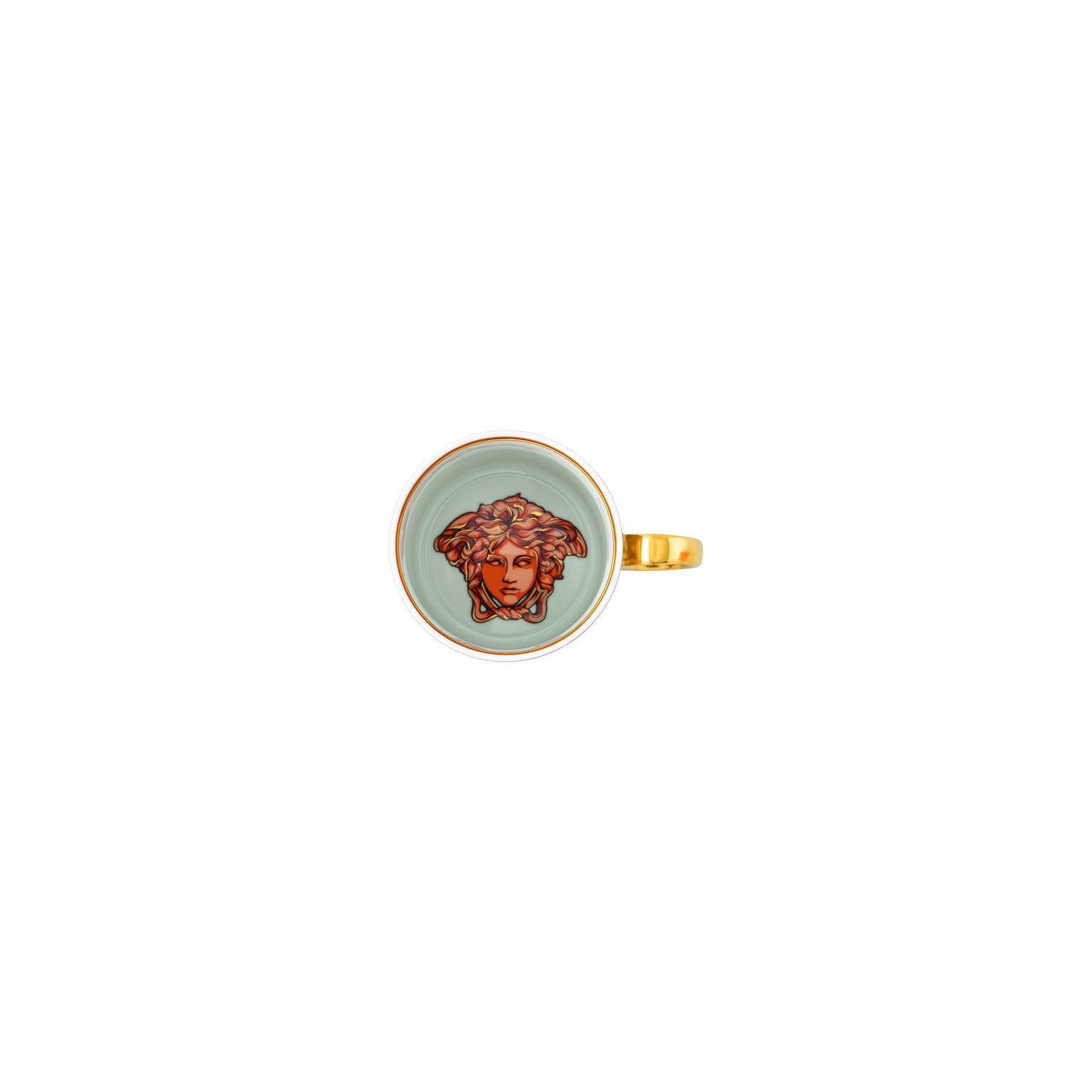 Medusa Amplified Orange Coin Becher mit Henkel