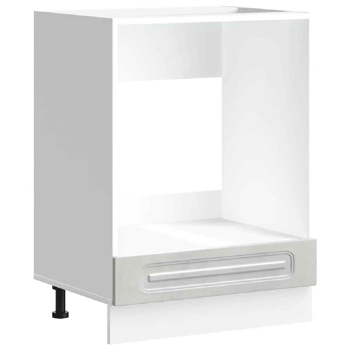 VidaXL Armoire à Four Kalmar - Gris Béton