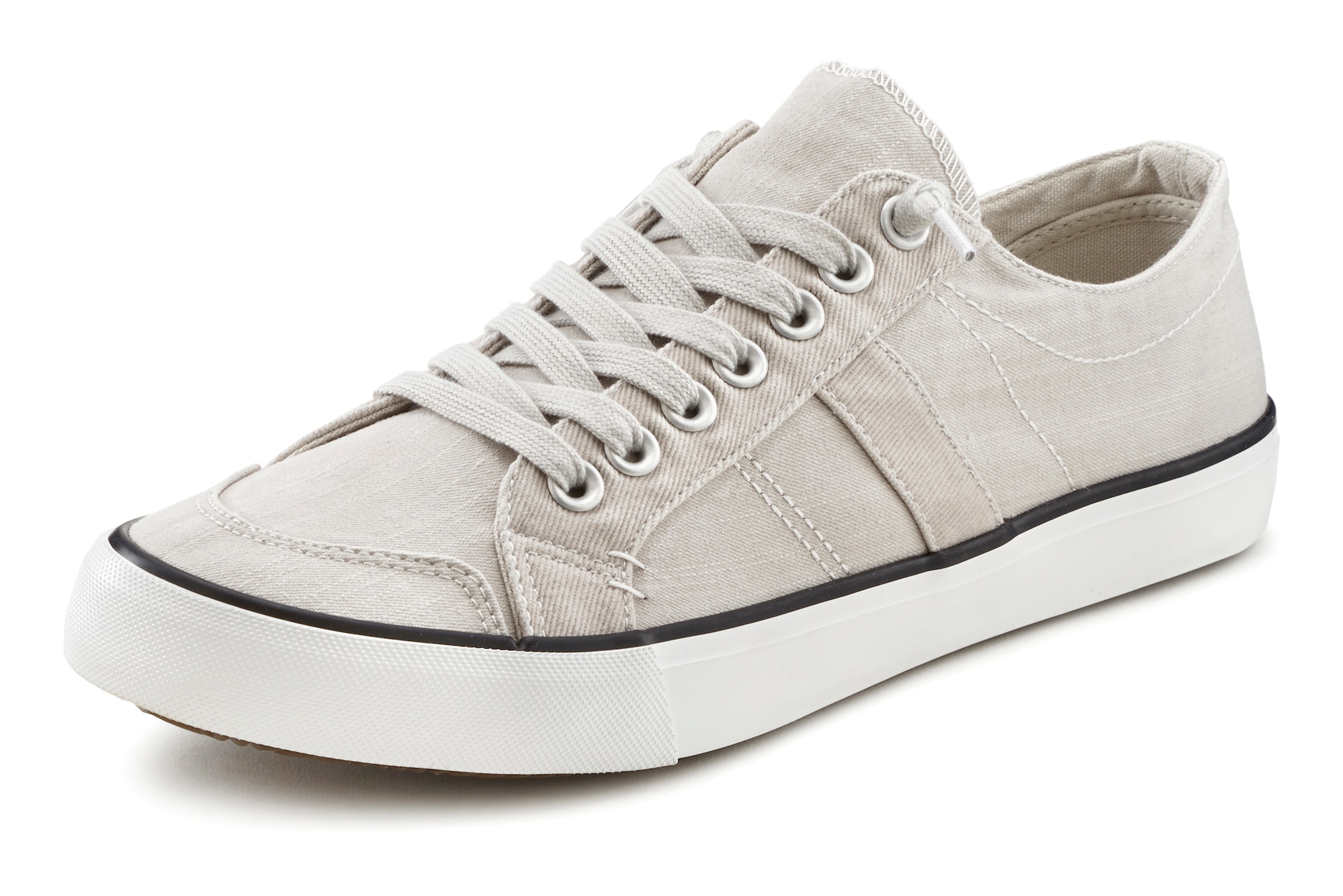 AUTHENTIC LE JOGGER Sneaker »Schnürhalbschuh«  Schnürschuh, Halbschuhe, Freizeitschuhe, Slipper aus Canvas VEGAN