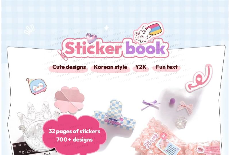 SASHI - Cartoon Sticker (Diverse ontwerpen)