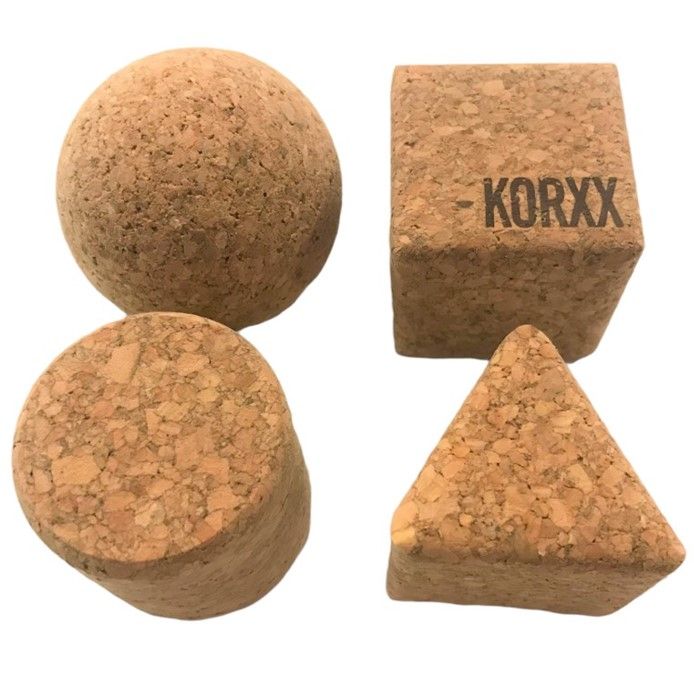 KORXX Geo-Set 4 Korkspielzeug