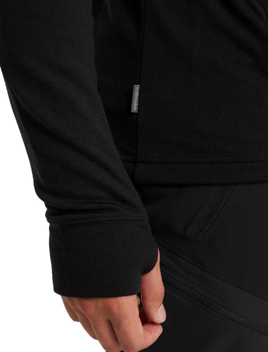 Quantum III LS Zip Hood Men uldtrøje