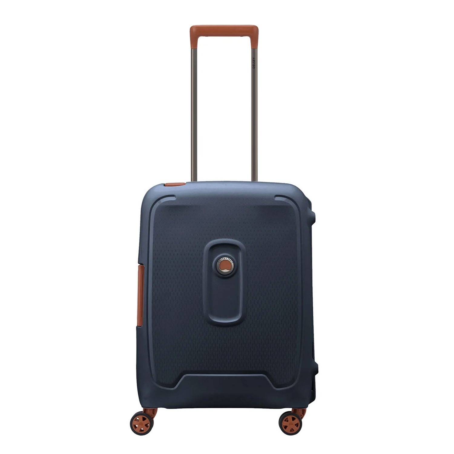 Delsey Moncey 4 Wheel Trolley 55/40 Slim ink blue