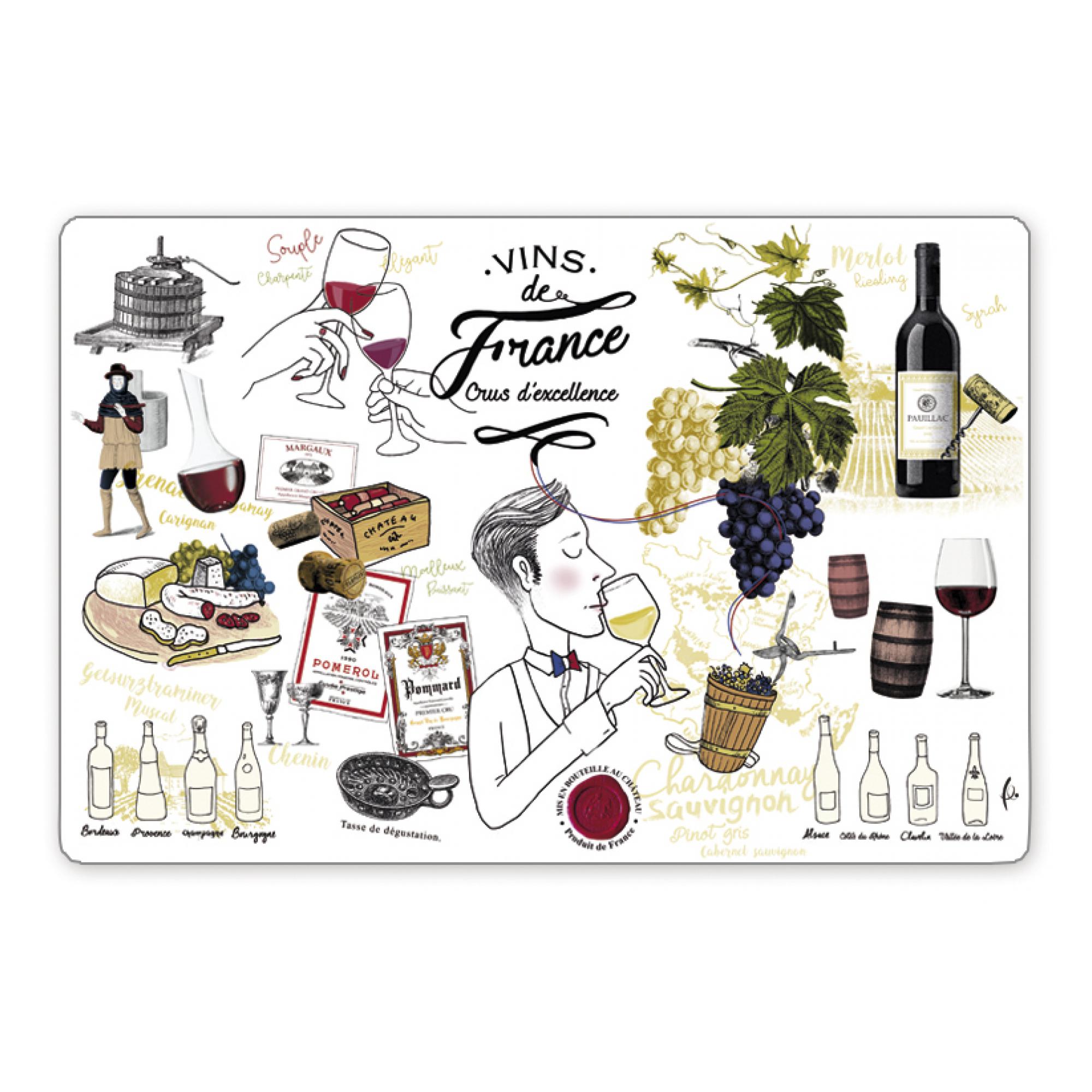 Set de table cru d'excellence