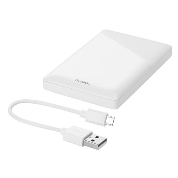 Deltaco Powerbank 2 x USB-A 5000mAh