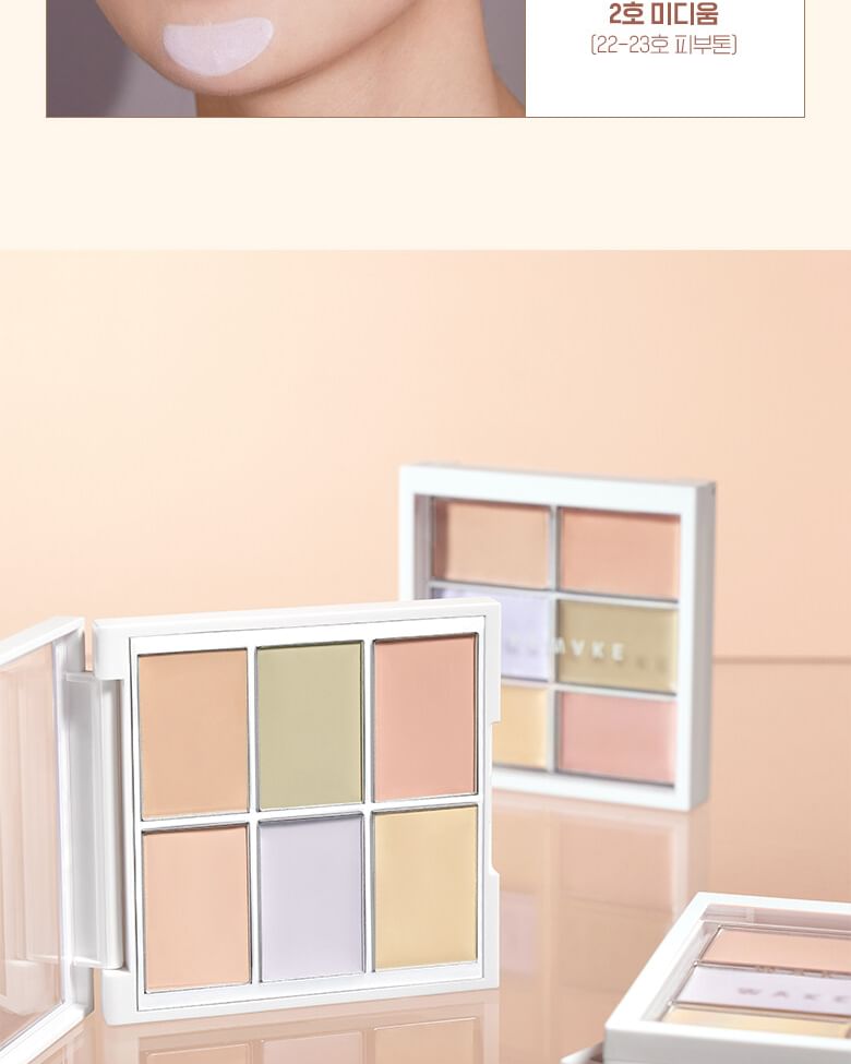 WAKEMAKE - Defining Cover Concealfit Palette - 2 soorten