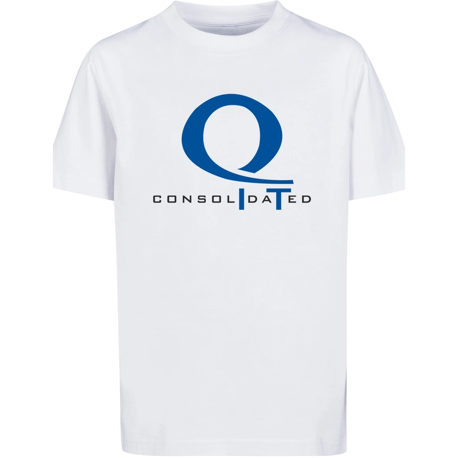 F4NT4STIC T-Shirt DC Comics Arrow Queen Consolidated Logo weiß