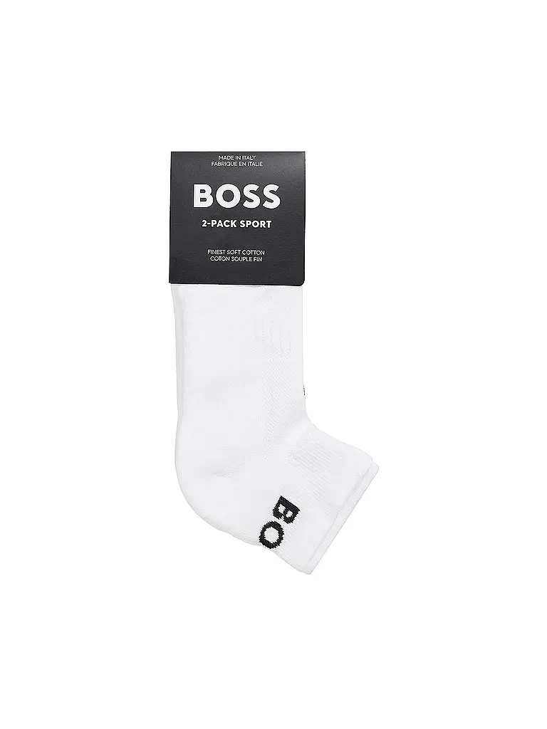 BOSS Socken 2er Pkg white weiss