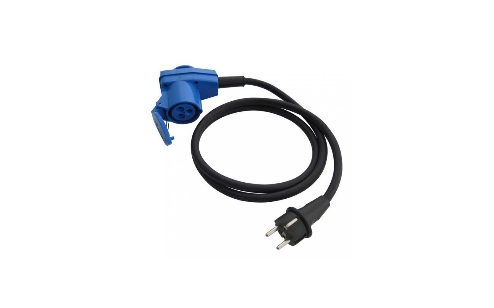 CEE Adapter Winkelkupplung Schutzkontaktstecker 1,5 m