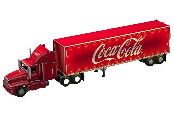 Revell 3D-puslespill Coca-Cola-lastebil LED