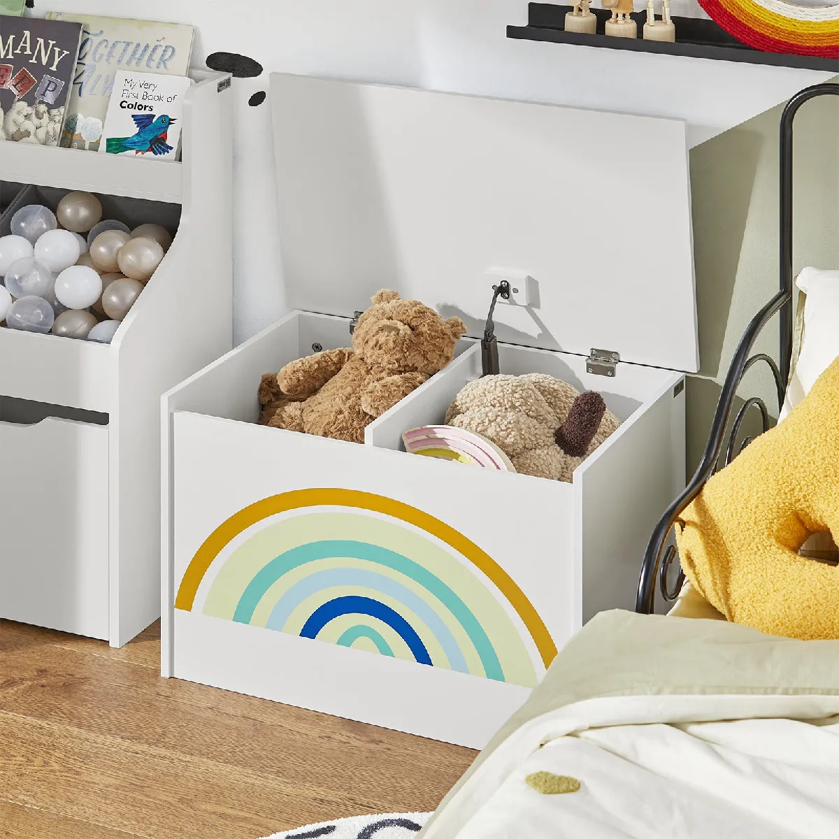 Coffre à Jouets SoBuy KMB70-W