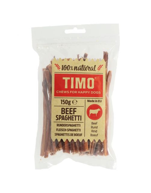 Timo Spaghetti - Hondensnacks - Rund 150 g Vanaf >3 Maanden